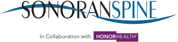 Sonoran Spine Logo - In Collaboration with Honor Health